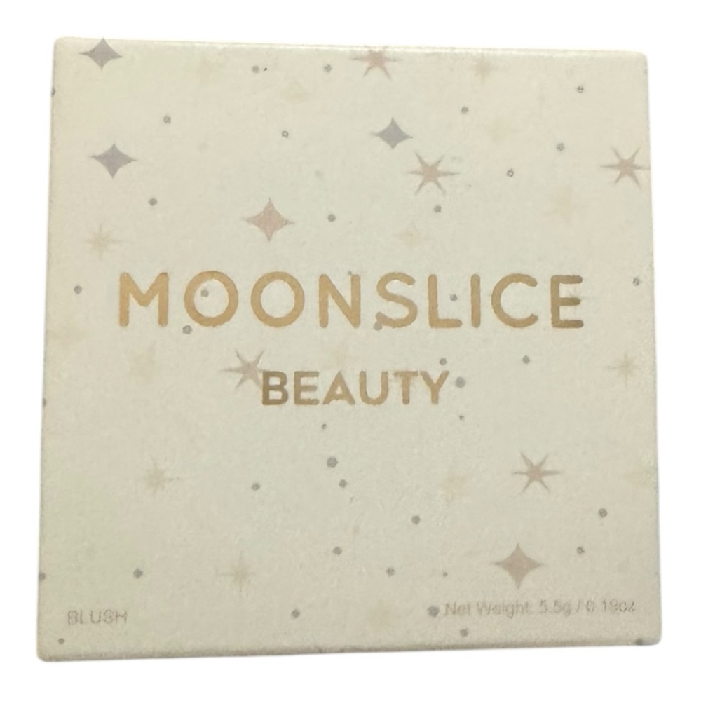 Moonslice Beauty Blush Pressed Powder Blush in Shade Beautiful Pink Compact - Picture 2 of 4
